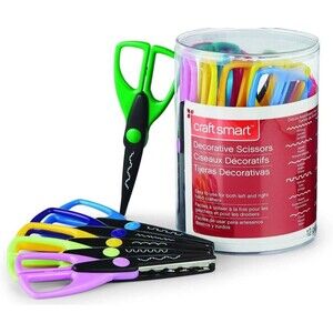 Craftsmart Decorative Craft Scissors 12 pieces